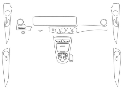 Викрійка для салону MERCEDES-BENZ E-CLASS 2017