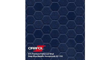 Oracal 975 Honeycomb Deep Blue Metallic 1.524 m