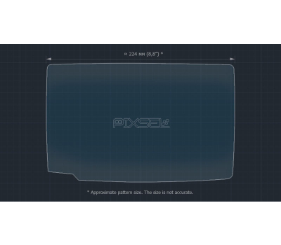 Защитное стекло Pixsel на монитор ALPINE iLX - 10.5“ (гибридное мат)