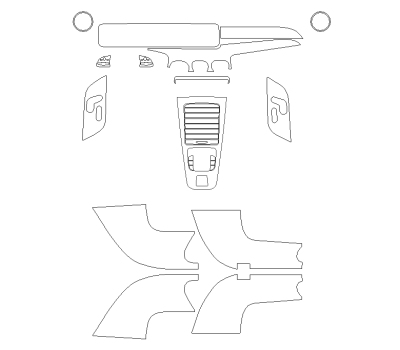 Викрійка для салону MERCEDES-BENZ EQB 2023