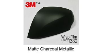 3M 1380 M221 Matte Charcoal Metallic 1.524 m