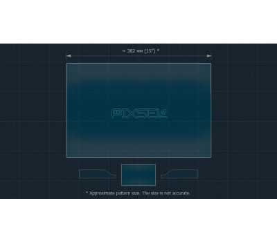 Защитное стекло Pixsel на монитор DENZA N7 - 18“ 2023 - (гибридное мат)