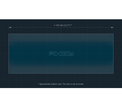 Защитное стекло Pixsel на монитор PORSCHE CAYENNE - 13.6“ 2023 - (гибридное мат)