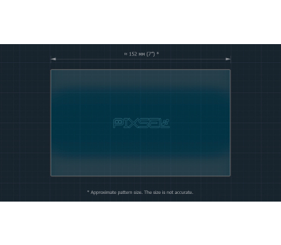 Захисне скло Pixsel на монітор OPEL GRANDLAND - 7“ 2017 - 2021 (гібридне мат)