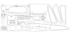 Викрійка для салону LEXUS NX 2023 -  /assets/images/items/6354/0618718001716887566.jpg