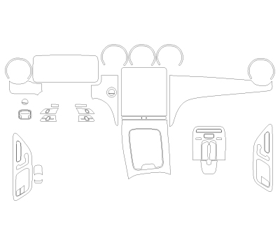 Викрійка для салону MERCEDES-BENZ CLE 2025 -