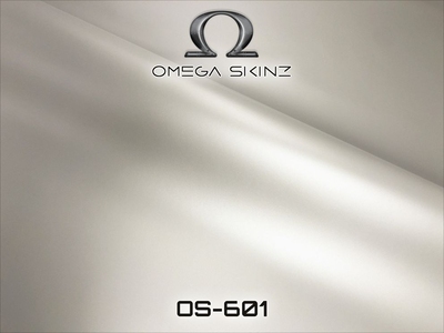 Omega Skinz OS-601 Angel Dust - Белая матовая перламутровая пленка 1.524 m