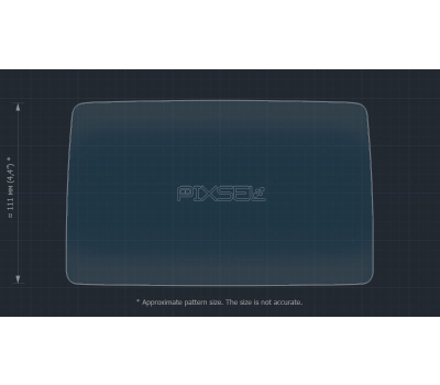 Захисне скло Pixsel на монітор MAZDA CX-3 - 8.4“ 2015 - (гібридне глянець)