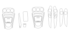 Комплект выкроек для салона MERCEDES-BENZ AMG C 63 4 DOOR 2019  /assets/images/items/5623/0231373001657798593.png