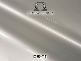 Omega Skinz OS-711 Pearl Necklace - Біла перламутрова глянцева плівка 1.524 m