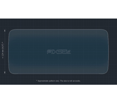 Защитное стекло Pixsel на монитор MERCEDES BENZ V-CLASS - 12“ 2014 - 2023 (гибридное мат)