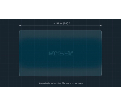 Защитное стекло Pixsel на монитор SUZUKI VITARA 8.7“ 2025 - (гибридное мат)
