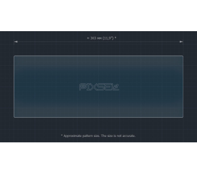 Защитное стекло Pixsel на монитор PORSCHE MACAN - 12.7“ 2019 - 2024 (гибридное глянец)