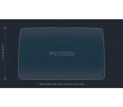 Захисне скло Pixsel на монітор MAZDA 3 - 8.4“ 2016 - 2018 (гібридне мат)