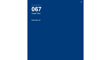 Oracal 641 067 Gloss Blue 1 m