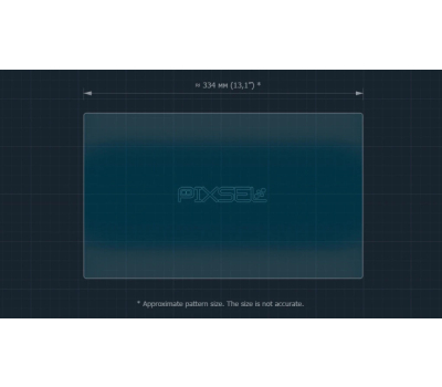 Защитное стекло Pixsel на монитор GEELY GALAXY STARSHIP 7 15.3“ 2025 - (гибридное глянец)