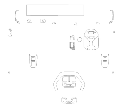 Викрійка для салону BMW iX 2024
