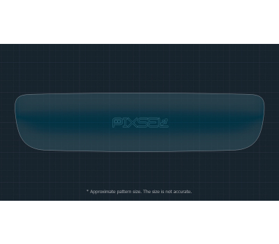 Защитное стекло Pixsel для зеркала NIO EC6 - 10.2“ 2023 - (гибридное глянец)