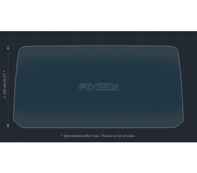 Захисне скло Pixsel на монітор MAZDA CX-5 - 9.9“ 2018 - 2019 (гібридне глянець)