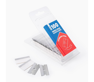 FOSHIO Single Edge Razor Blades - Лезвия для скребка (100 шт)