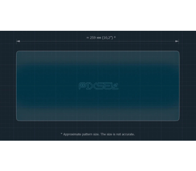 Захисне скло Pixsel на монітор KIA NIRO 11.1“ 2019 - 2021 (гібридне мат)