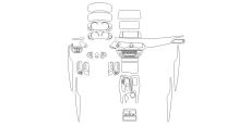 Выкройка для салона BMW 5 2018  /assets/images/items/4630/0732762001616769084.jpg