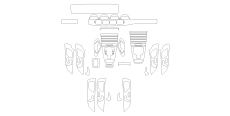 Викрійка для салону MERCEDES-BENZ GLE SUV 2024  /assets/images/items/6356/0092683001716894361.jpg