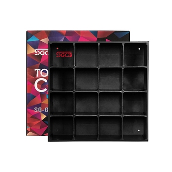 SGCB SGGD295 Towel Grid Cabinet - Органайзер модульный для хранения микрофибры 40 х 40 cm, 16 отделений
