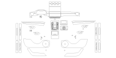 Викрійка для салону BENTLEY FLYING SPUR 2023  /assets/images/items/8836/0109830001723207517.jpg