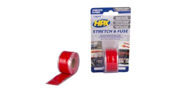 HPX SO2503 Stretch and Fuse Tape (Red) 25mm x 3m