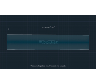 Защитное стекло Pixsel на монитор PORSCHE CAYENNE - 26.9“ 2023 - (гибридное глянец)