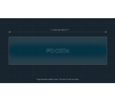 Захисне скло Pixsel для заднього монітора LEXUS LM 47.7“ 2023 - (гібридне глянець)