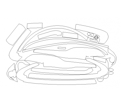 Комплект викрійок для салону MINI CLUBMAN 2018