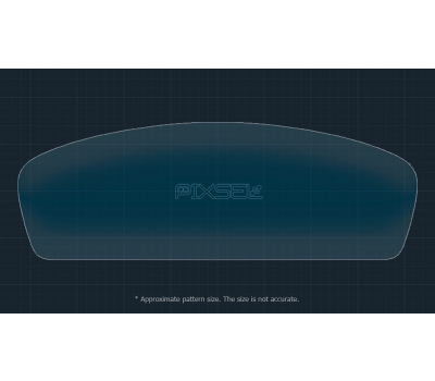 Защитное стекло Pixsel на приборную панель PORSCHE PANAMERA - 15.2“ 2024 - (гибридное мат)