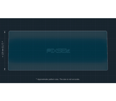 Захисне скло Pixsel на монітор NISSAN X-TRAIL - 13.7“ 2023 - (гібридне мат)