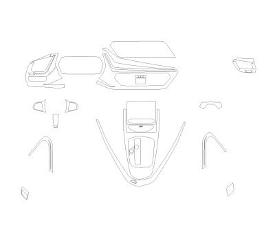 Викрійка для салону BMW Z4 2023