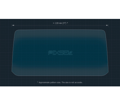 Захисне скло Pixsel на монітор MAZDA CX-5 - 9.9“ 2020 - (гібридне мат)