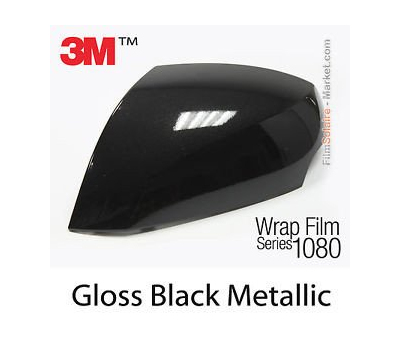 3M 1080 G 212 Gloss Black Metallic 1.524 m
