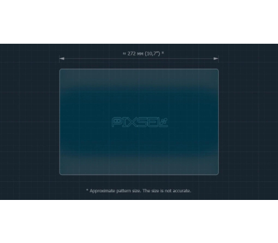 Захисне скло Pixsel на монітор FORD PUMA GEN-E 12.9“ 2025 - (гібридне глянець)