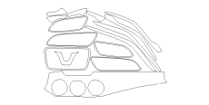 Комплект выкроек для салона MERCEDES-BENZ GLA 2016  /assets/images/items/5635/0415472001657803480.png