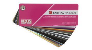 Каталог-віяло автомобільних плівок Hexis Skintac HX30000