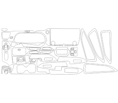 Викрійка для салону LEXUS NX 2023 -