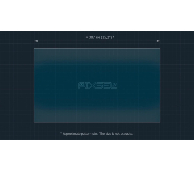 Защитное стекло Pixsel на задний монитор ZEEKR 009 17.7“ 2024 - (гибридное глянец)