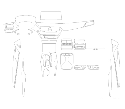 Викрійка для салону BMW 6 SERIES GRAN TURISMO 2023