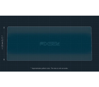 Защитное стекло Pixsel на монитор NISSAN JUKE - 13.7“ 2024 - (гибридное мат)