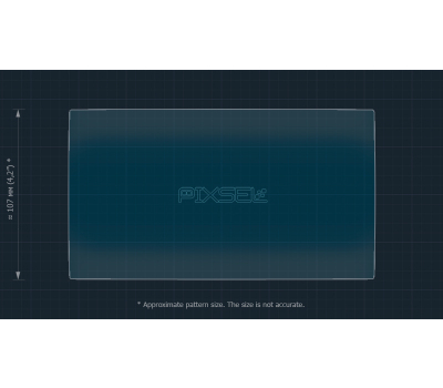 Захисне скло Pixsel на монітор SUZUKI S-Cross - 8.7“ 2022 - (гібридне мат)