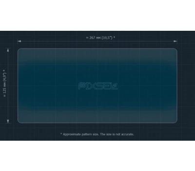 Защитное стекло Pixsel на спидометр гидроцикла BRP SEA-DOO RXT-X 325 2024 10.25“ (гибридное глянец)