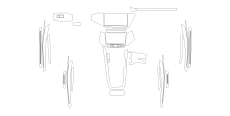 Комплект викрійок для салону AUDI Q8 E-TRON 2024 -  /assets/images/items/6338/0135515001712916133.jpg