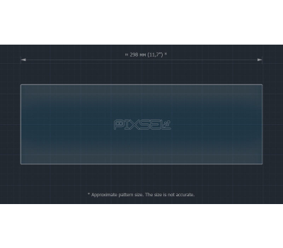 Защитное стекло Pixsel на монитор PORSCHE TAYCAN - 12.3“ 2020 - (гибридное глянец)