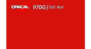 Oracal 970 Red Gloss 031 1.524 m